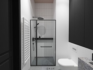 Mieszkanie na Wilanowie 2 - Średnia bez okna łazienka, styl nowoczesny - zdjęcie od Dash Interiors