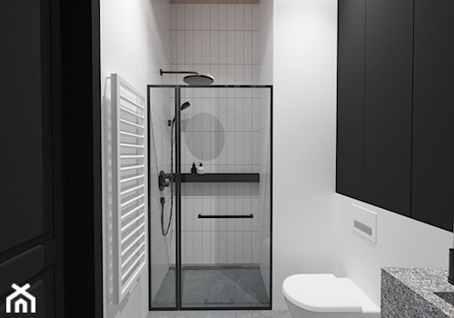 Mieszkanie na Wilanowie 2 - Średnia bez okna łazienka, styl nowoczesny - zdjęcie od Dash Interiors