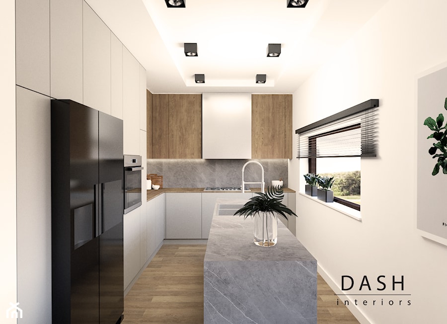 Dom pod Radomiem - Kuchnia, styl nowoczesny - zdjęcie od Dash Interiors
