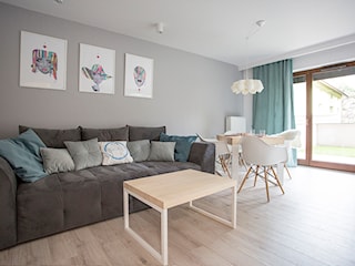 Dwupokojowe mieszkanie minimalistyczno-skandynawskie