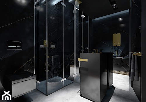 Gold Orchid - bathroom in a Versace styling - zdjęcie od luxuryacademyofarchitectureandart