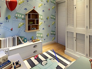 Niewielki pokój chłopca - zdjęcie od LUUR Studio Projektowe