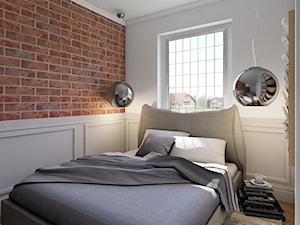 Sypialnia dla singla - zdjęcie od LUUR Studio Projektowe