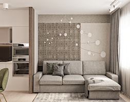 Mieszkanie w Mińsku - Salon, styl nowoczesny - zdjęcie od LINEUP STUDIO - Homebook