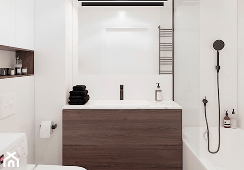 Minimalistyczny apartament BWWY - zdjęcie od Simple Art Form