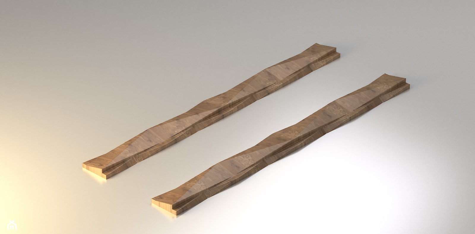 Element dekoracyjny - lite drewno - zdjęcie od Ksiestwo Goralskie Design - Homebook