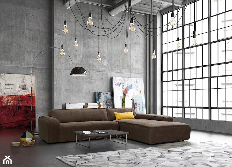 Cruz - Salon, styl industrialny - zdjęcie od Livingroom Official