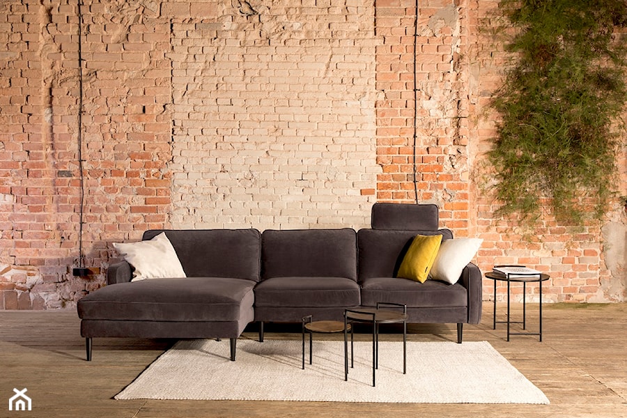 Leveza - Duży salon, styl industrialny - zdjęcie od Livingroom Official