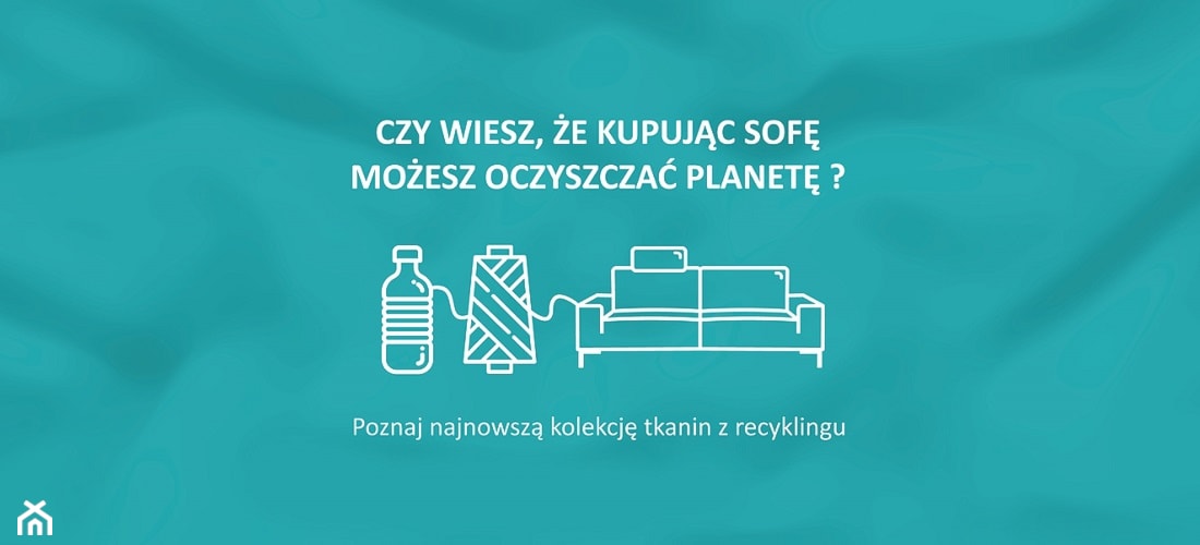 tkaniny meblowe z recyklingu infografika