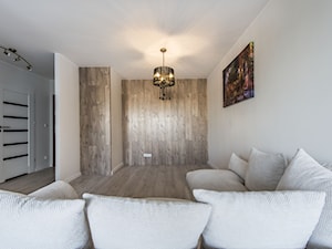 Projekt Individual - odważne połaczenie stylów - Średni biały salon - zdjęcie od Interiors Poland