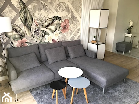 Aranżacje wnętrz - Salon: Nowoczesny apartament – realizacja Pracowni Sztyblewicz - AQForm. Przeglądaj, dodawaj i zapisuj najlepsze zdjęcia, pomysły i inspiracje designerskie. W bazie mamy już prawie milion fotografii!