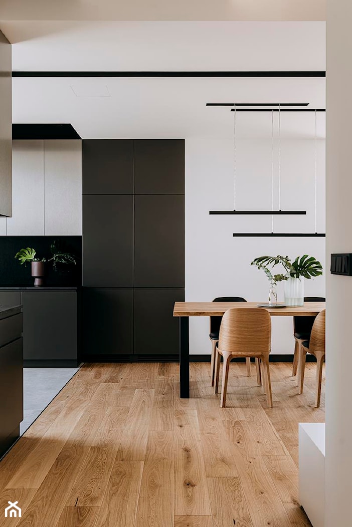 Apartament inspirowany japońskim minimalizmem projektu Lys studio - zdjęcie od AQForm - Homebook