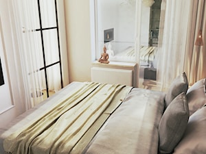 MIESZKANIE II - Mała biała sypialnia - zdjęcie od START DESIGN