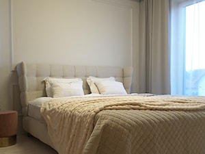 DOM PRYWATNY IV - Średnia beżowa sypialnia - zdjęcie od START DESIGN