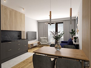 Mieszkanie na Woli - Salon, styl nowoczesny - zdjęcie od MOOKA Studio