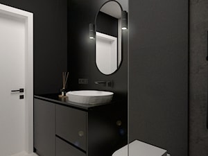 Łazienka w czerni - zdjęcie od MOOKA Studio