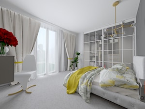 Sypialnia z garderobą - zdjęcie od QL Home