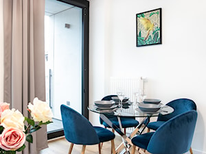 APARTAMENT PRZY UL. RAJSKIEJ W KRAKOWIE | ZDJĘCIA DO WYNAJMU OKAZJONALNEGO - Jadalnia, styl glamour - zdjęcie od Goodfoto Izabela Koziol