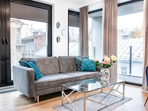 APARTAMENT PRZY UL. RAJSKIEJ W KRAKOWIE | ZDJĘCIA DO WYNAJMU OKAZJONALNEGO - Salon, styl glamour - zdjęcie od Goodfoto Izabela Koziol