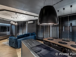 Mieszkanie dla faceta 70 m - Salon, styl nowoczesny - zdjęcie od Fotografia Wnętrz Kraków- Promofocus