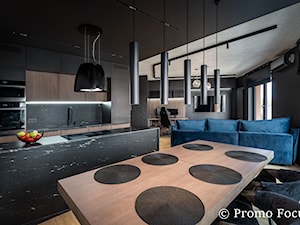 Mieszkanie dla faceta 70 m - Kuchnia, styl nowoczesny - zdjęcie od Fotografia Wnętrz Kraków- Promofocus