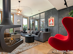 Apartment Klimaty - Salon, styl nowoczesny - zdjęcie od Fotografia Wnętrz Kraków- Promofocus