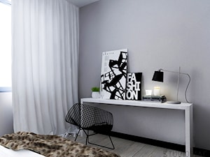 PROJEKT WNĘTRZ DOMU - Sypialnia, styl nowoczesny - zdjęcie od STUDIO MAC