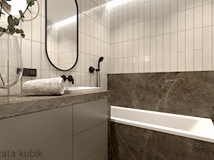 Elegancka łazienka - Łazienka, styl glamour - zdjęcie od Malgorzata Kubik
