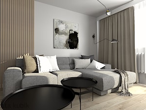Mieszkanie w Zamościu - Salon, styl nowoczesny - zdjęcie od Malgorzata Kubik
