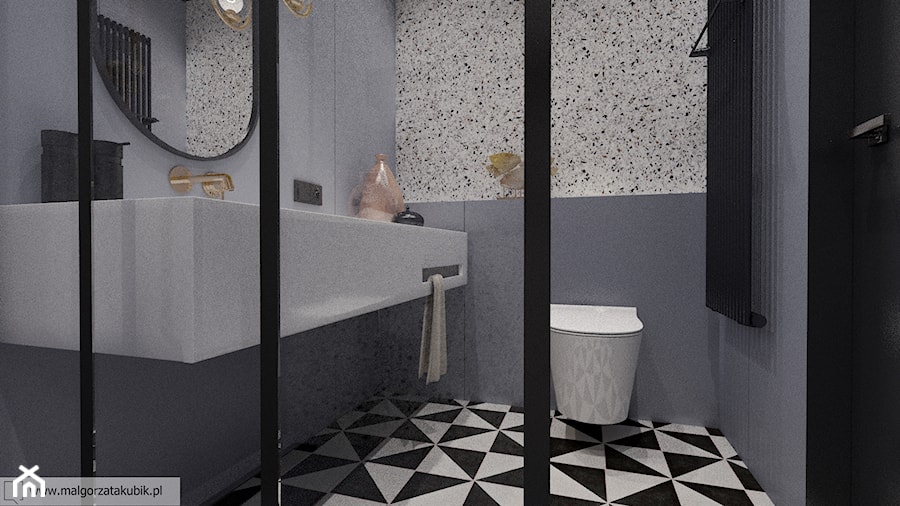 Fioletowa łazienka - zdjęcie od Malgorzata Kubik