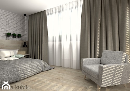 Sypialnia w stylu skandynawskim - zdjęcie od Malgorzata Kubik
