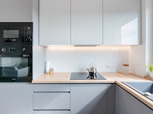 Sesja zdjęciowa mieszkania w nowym bloku - Kuchnia, styl nowoczesny - zdjęcie od Studio Buffavento | Paulina Zatorska