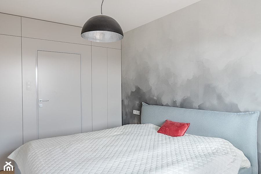 Sesja zdjęciowa mieszkania w nowym bloku - Sypialnia, styl skandynawski - zdjęcie od Studio Buffavento | Paulina Zatorska