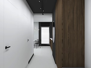 mieszkanie 65 m2 - Hol / przedpokój, styl minimalistyczny - zdjęcie od TheSwallows