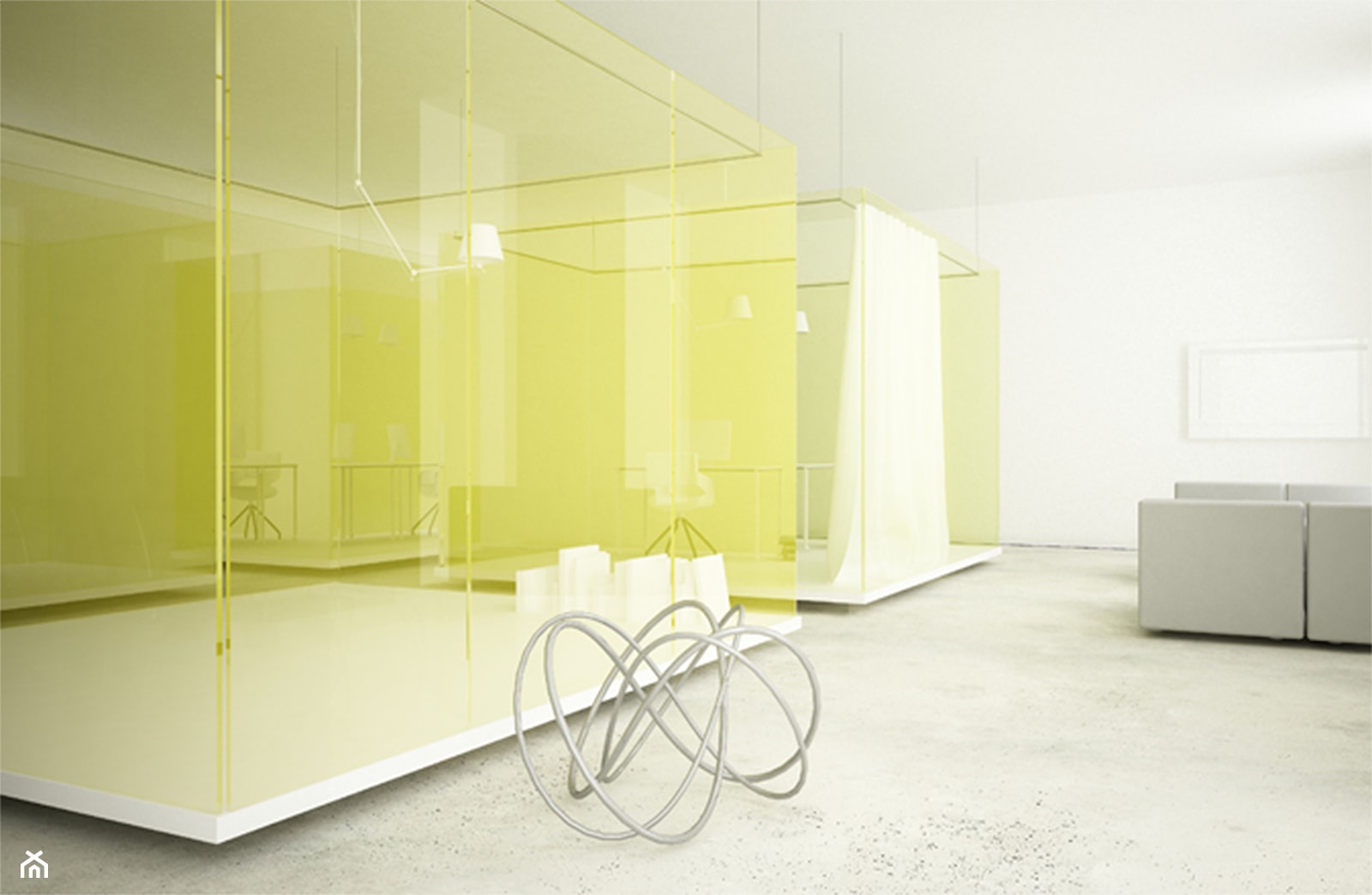 biuro dla firmy zajmującej się projketowaniem graficznym - Biuro, styl minimalistyczny - zdjęcie od TheSwallows - Homebook