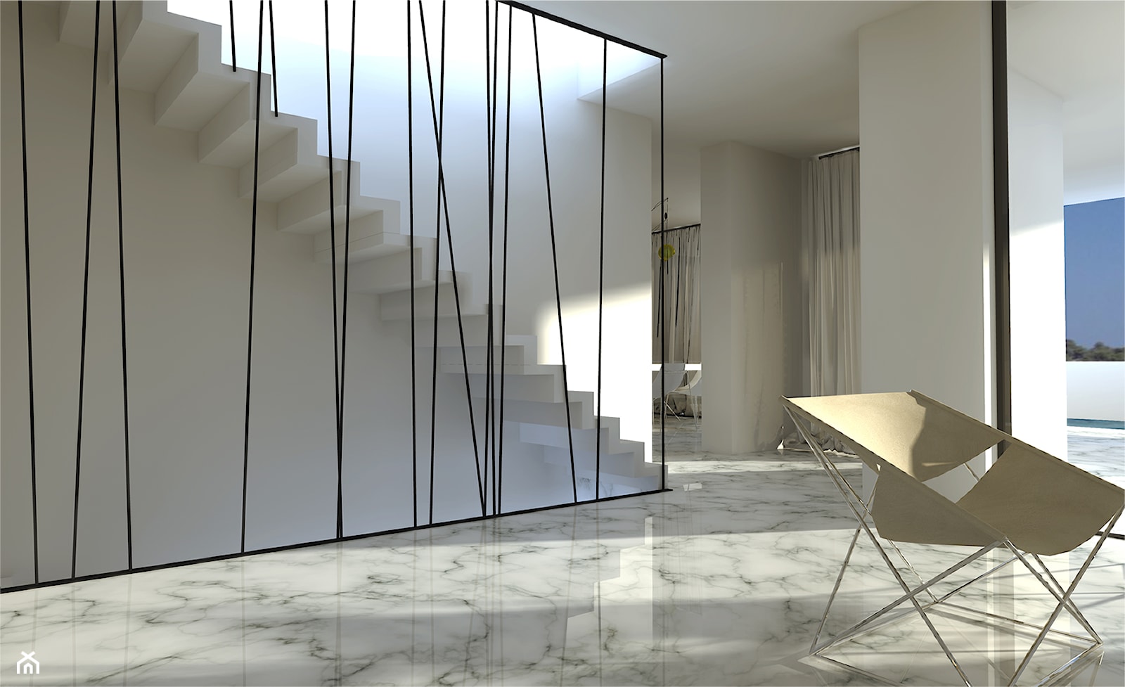 dom letni - Salon, styl minimalistyczny - zdjęcie od TheSwallows - Homebook