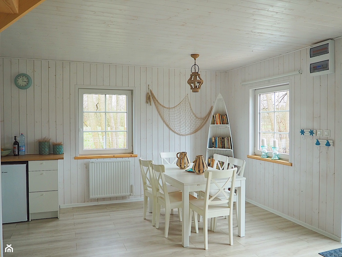 Domek Plażowy - Jadalnia, styl skandynawski - zdjęcie od morskie domki kopalino - Homebook