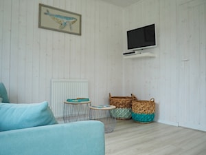 Domek Plażowy - Salon, styl skandynawski - zdjęcie od morskie domki kopalino