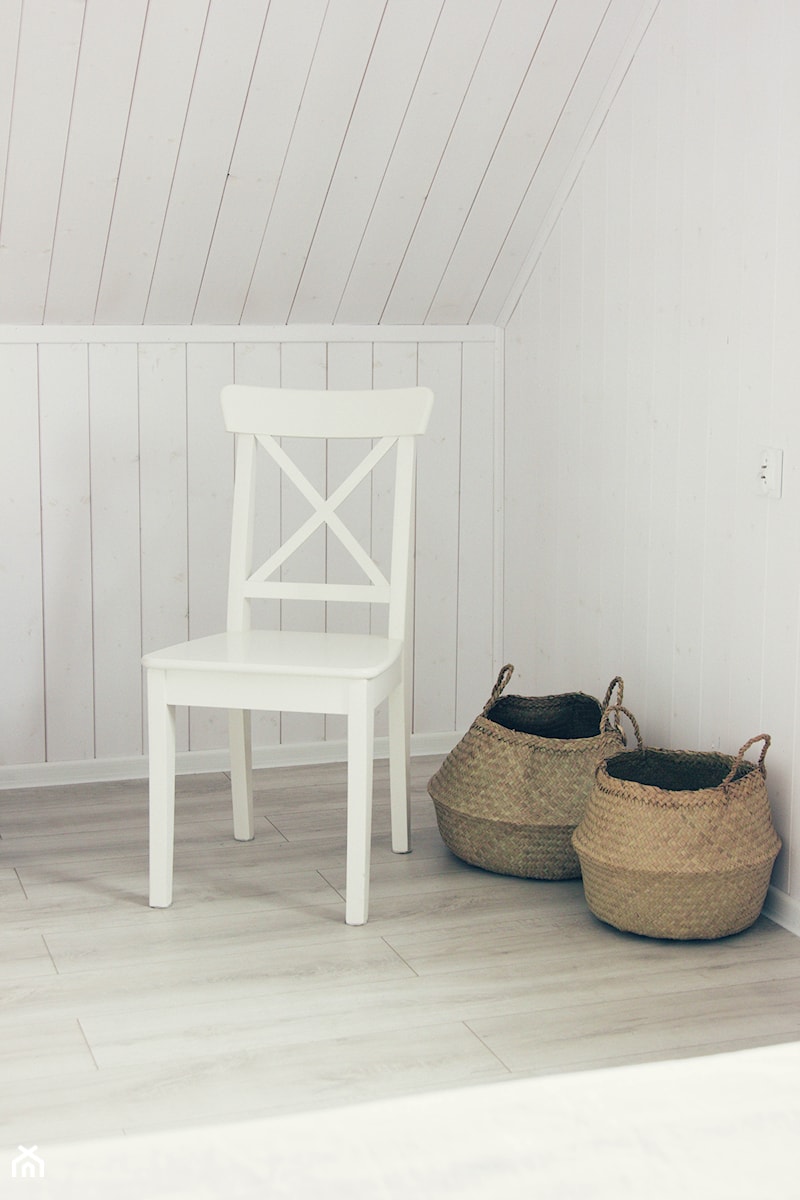 Domek Plażowy - Sypialnia, styl skandynawski - zdjęcie od morskie domki kopalino
