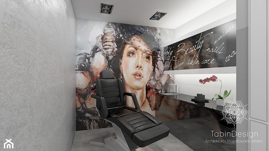 Salon kosmetyczny - Wnętrza publiczne, styl nowoczesny - zdjęcie od Tabin Design