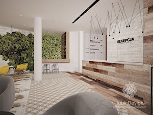 Wnętrza hotelu - Wnętrza publiczne, styl nowoczesny - zdjęcie od Tabin Design