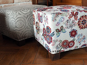 Pufy tapicerowane - Salon, styl tradycyjny - zdjęcie od TapicerPL