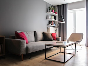 Mieszkanie w Poznaniu - Salon - zdjęcie od 3XB Architekci