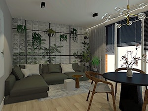 Mieszkanie, Warszawa Targówek - Salon, styl nowoczesny - zdjęcie od mk_studio