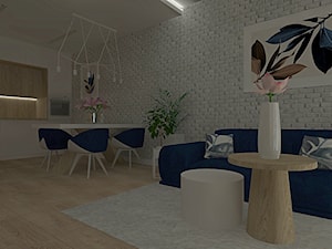 Mieszkanie, Białobrzegi - Salon, styl nowoczesny - zdjęcie od mk_studio