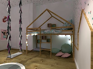 Pokój dla dziewczynki - Pokój dziecka, styl nowoczesny - zdjęcie od mk_studio