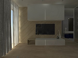 Mieszkanie, Białobrzegi - Salon, styl nowoczesny - zdjęcie od mk_studio