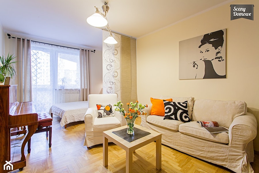 Salon po home stagingu! - zdjęcie od Sceny Domowe - Home Staging w Małopolsce i na Śląsku