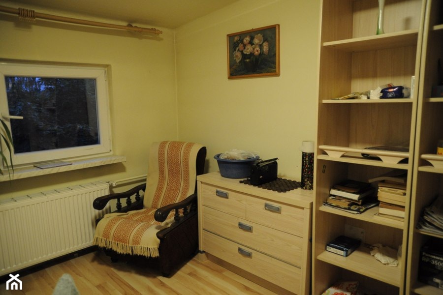 Drugi pokój przed zmianami - zdjęcie od Sceny Domowe - Home Staging w Małopolsce i na Śląsku