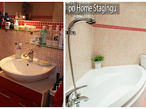 Home Staging, Katowice, ul. Józefowska - Łazienka, styl nowoczesny - zdjęcie od Sceny Domowe - Home Staging w Małopolsce i na Śląsku